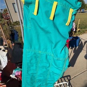 Fluory Capri-length BJJ Pants with Koi Embroidery